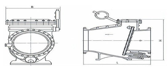 微阻緩閉止回閥 HH44T、HH44X